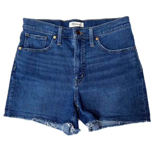 Madewell high rise denim shorts - Picture 2 of 7